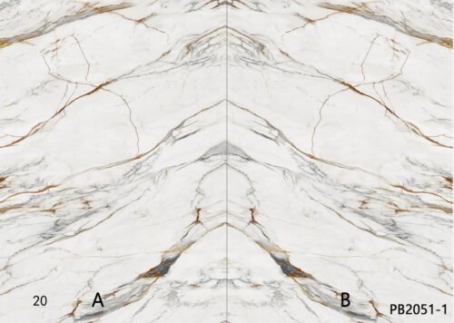 bookmatched marble