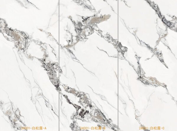 bookmatched marble