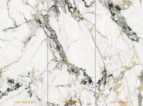 bookmatched marble