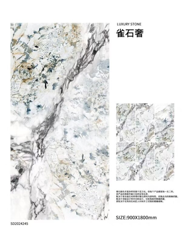 bookmatched marble