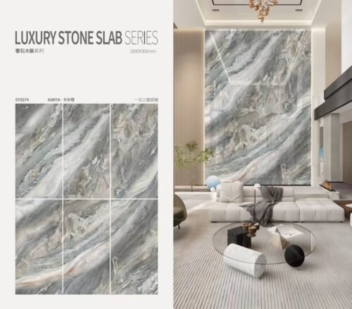 bookmatched marble