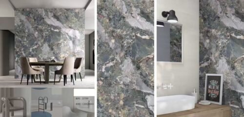 bookmatched marble
